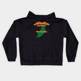 No Man Is An Island Kids Hoodie